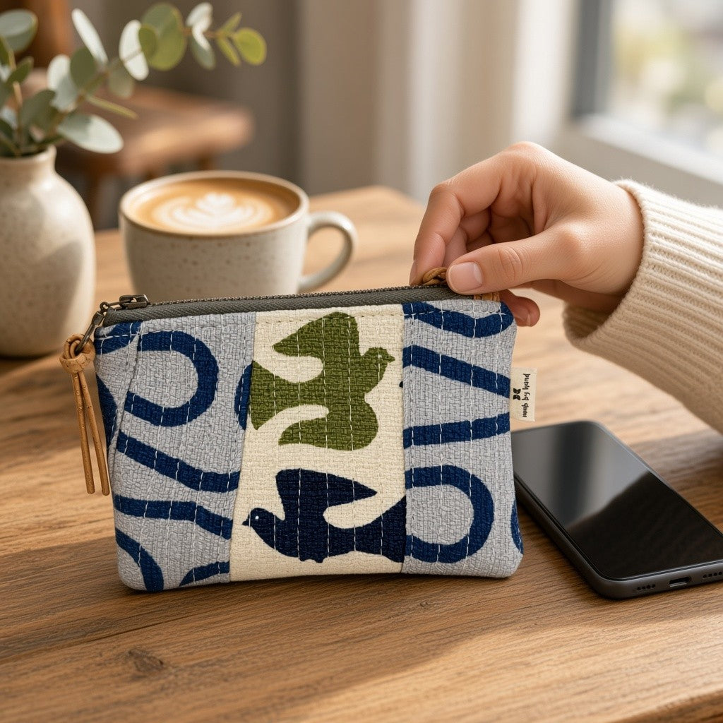 One-of-a-Kind Quilted Mini Pouches