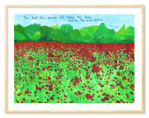 Wizard of Oz - Giclee Art Print