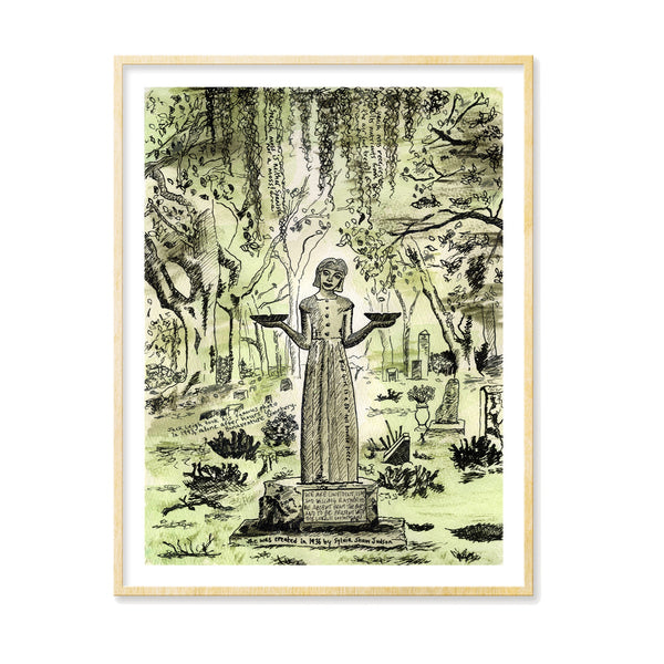 Girl of Bonaventure print (Color) by Tamara Garvey Gallery 209