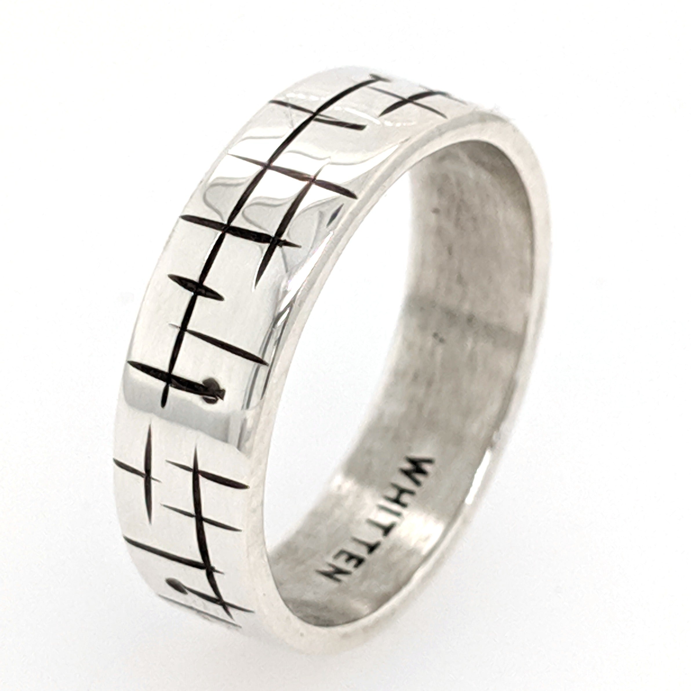 HEYHORANG 925silver* Two-line Cross Dot silver リング HEYHORANG公式取扱店 925silver* Two-line Cross Dot silver