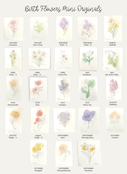 Birth Flowers by Erica Catherine Gallery 209