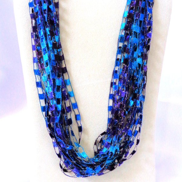 Ribbon necklace by Gini Steele Gallery 209