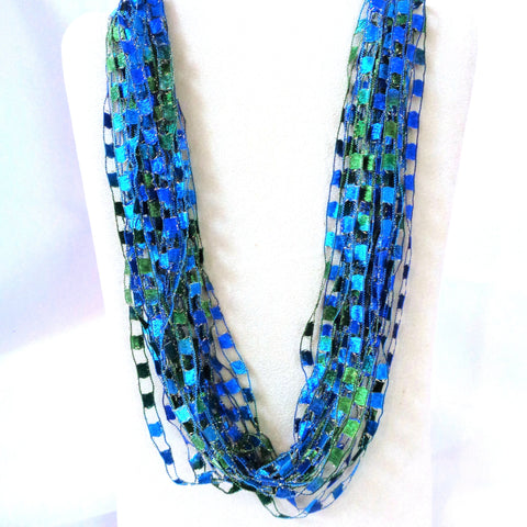 Ocean Ribbon Necklace