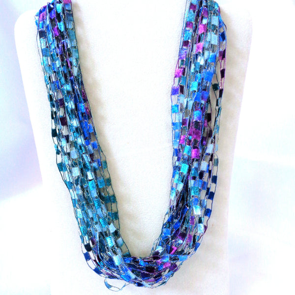 Ribbon necklace by Gini Steele Gallery 209