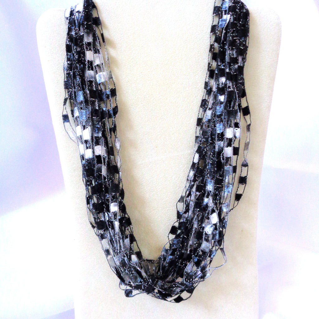 Ribbon necklace by Gini Steele Gallery 209