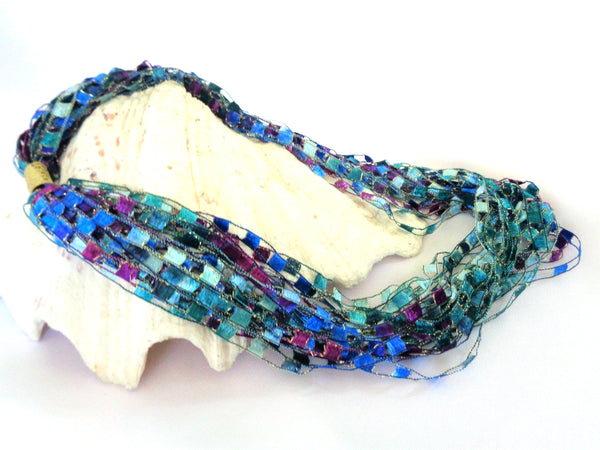 Ribbon necklace by Gini Steele Gallery 209