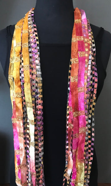 colorful neck wrap at Gallery 209 Savannah