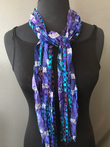 Gallery 209 fiber art scarf