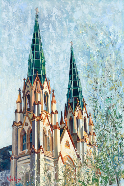 painting by Luba Lowry in Savannah GA