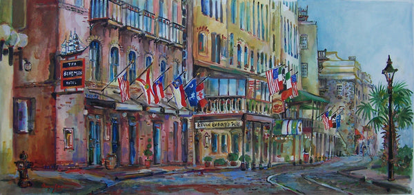 River Street West print by Sharon Saseen Gallery 209