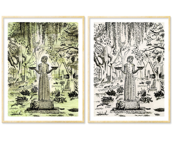 Girl of Bonaventure print (both) by Tamara Garvey Gallery 209