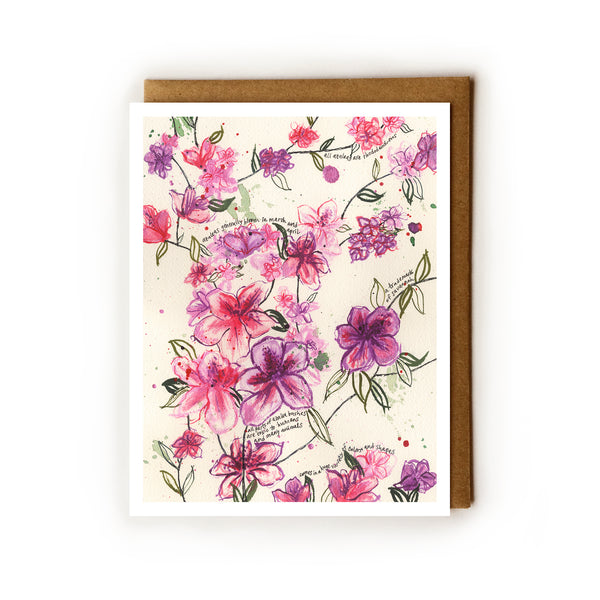 Flowers of Savannah, GA Cards by Tamara Garvey Gallery 209