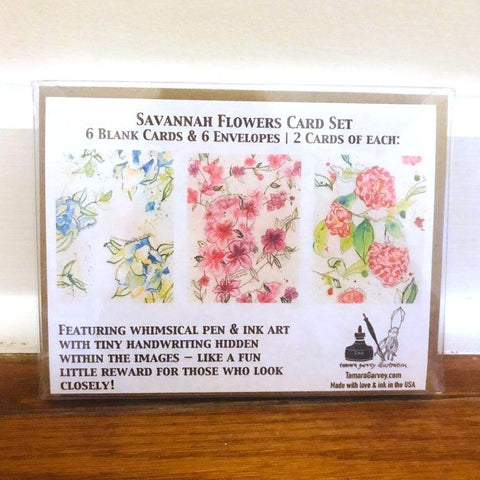 Flowers of Savannah, GA Cards by Tamara Garvey Gallery 209