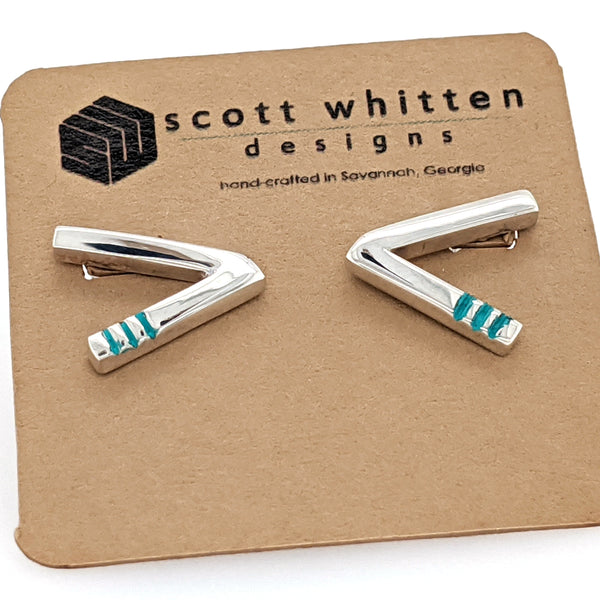 modern chevron shape Scott Whitten