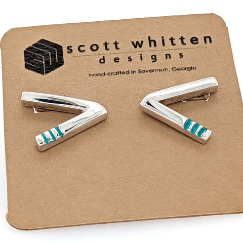 modern chevron shape Scott Whitten
