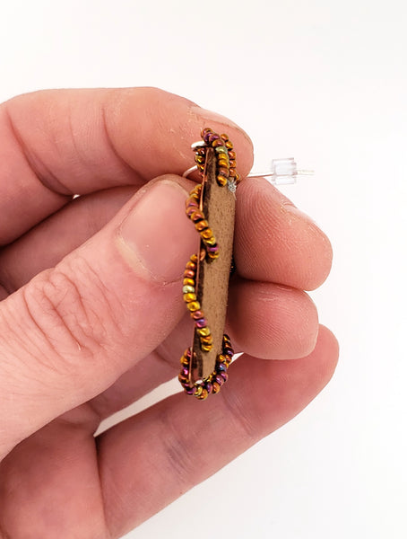 colorful and fun earrings by Shirley Daniell