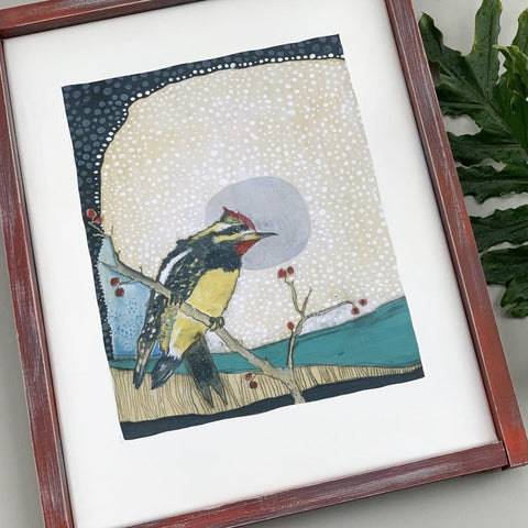 Winter Morning Sapsucker by Rebecca Sipper Gallery 209