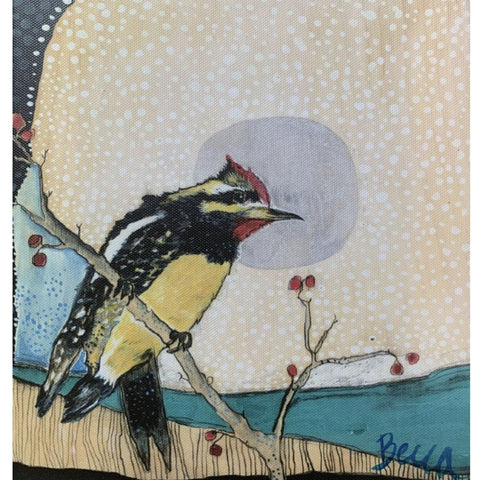 Yellow Bellied Sap Sucker by Rebecca Sipper Gallery 209