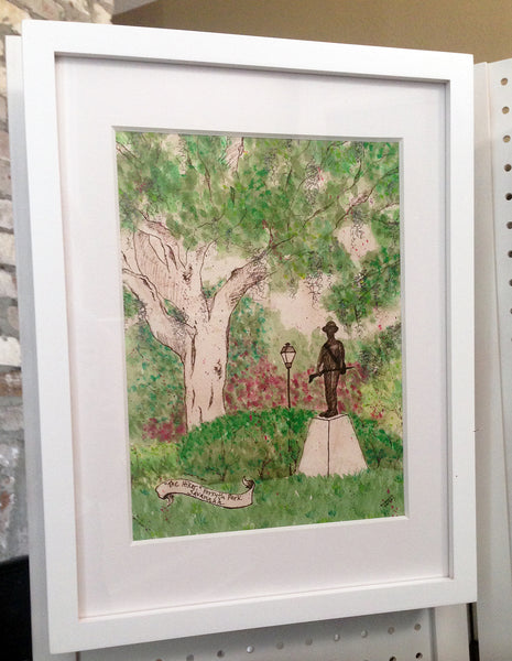 The Hiker, Forsyth Park by Tamara Garvey Gallery 209