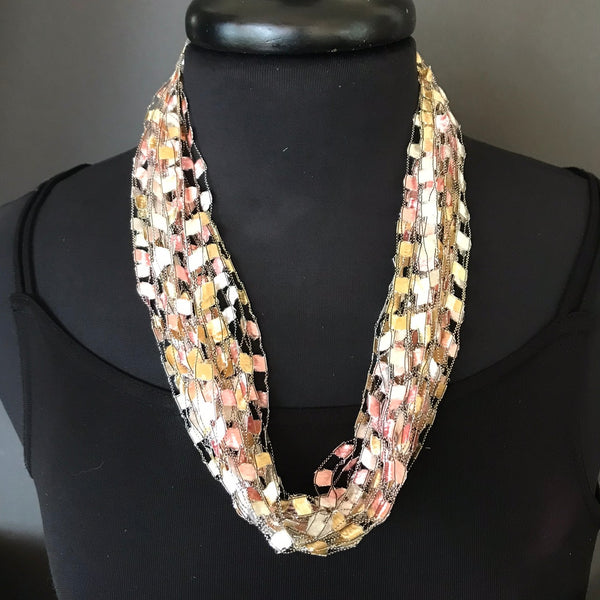 Ribbon Necklace by Gini Steele Gallery 209