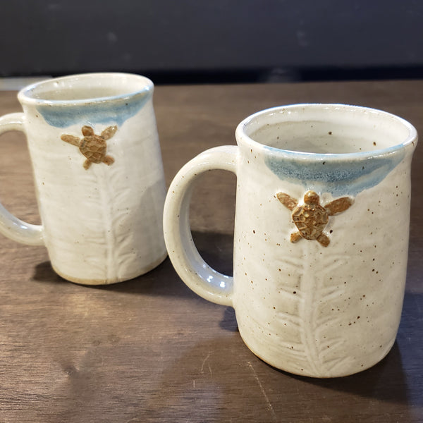 Bryan Attaway set of sea turtle mugs