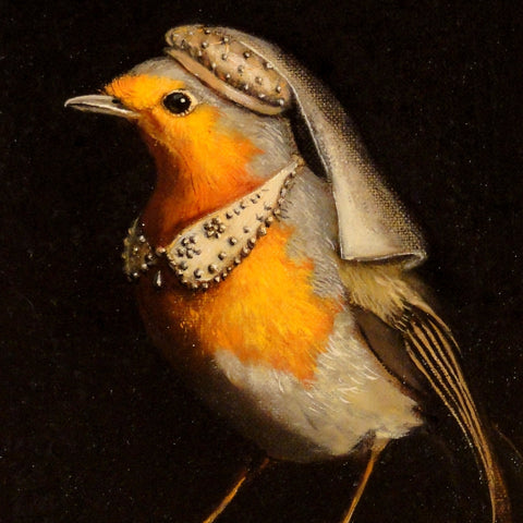 robin painting by Olivia Beaumont