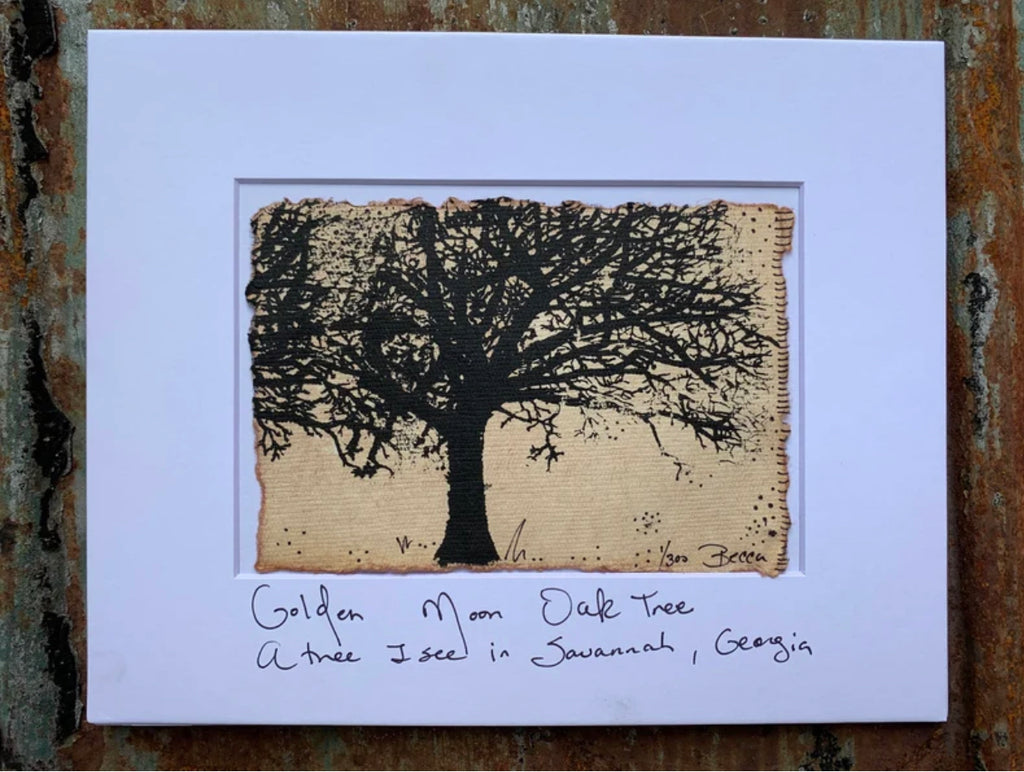 Gold Moon Oak Tree by Rebecca Sipper Gallery 209